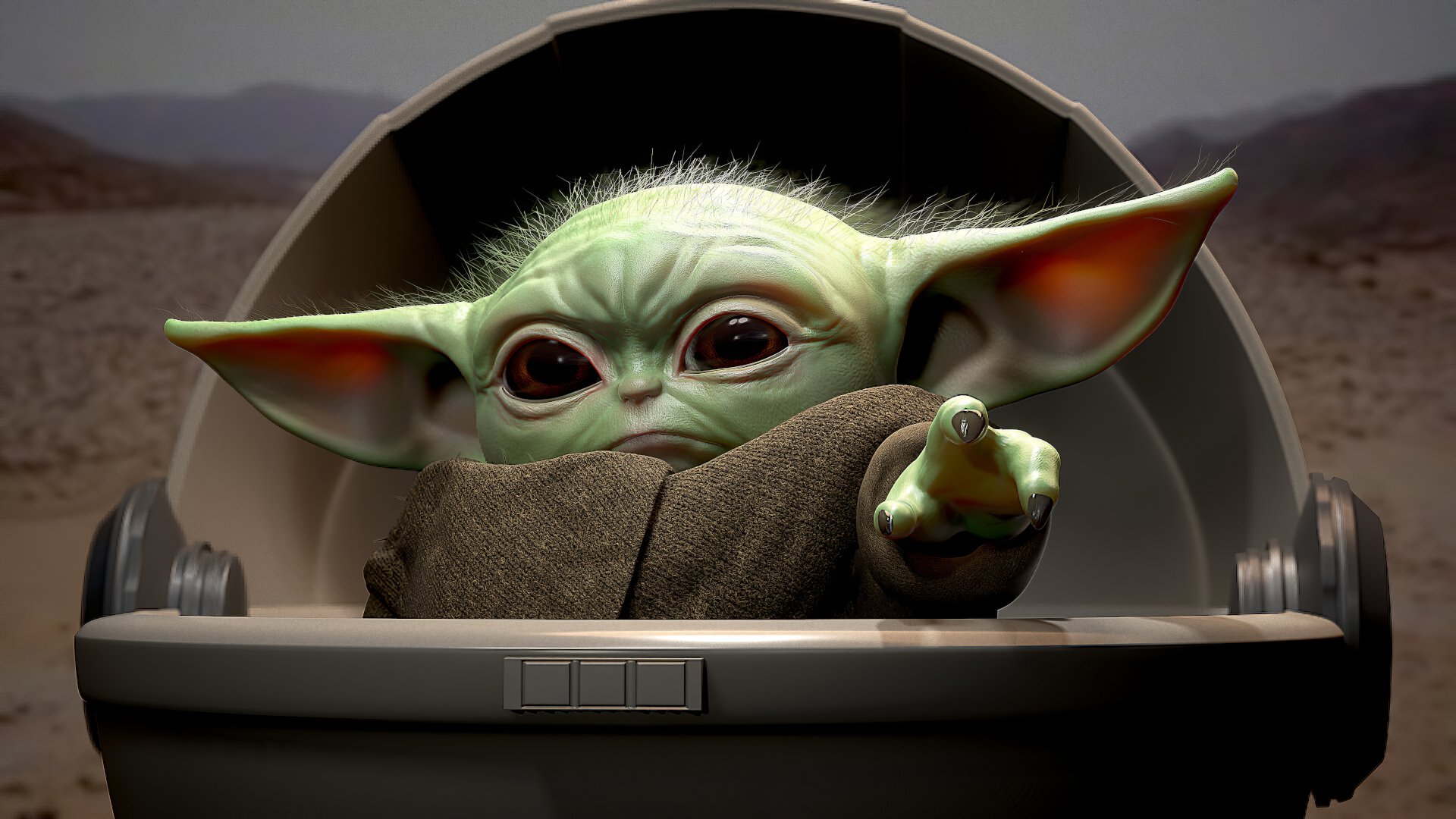 Fondos de pantalla de Baby Yoda, Wallpapers