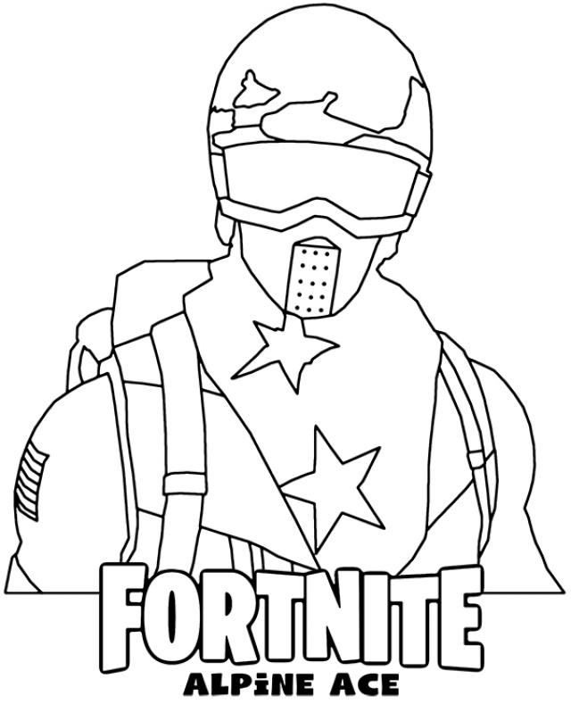 Dibujos De Fortnite Para Colorear E Imprimir