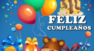 Imágenes de Feliz Cumpleaños para compartir por whatsapp, Facebook y redes sociales.