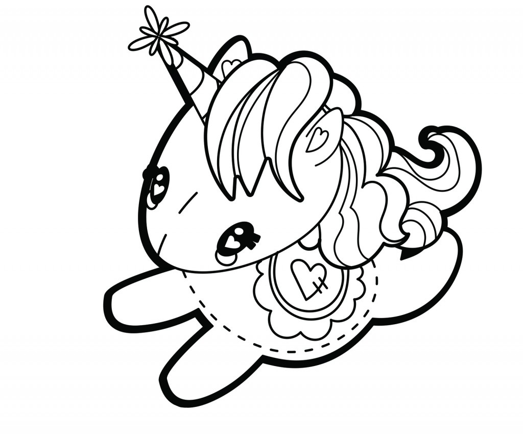 Dibujos de Unicornios para colorear e imprimir gratis