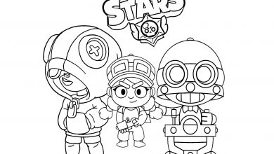 Dibujos de Brawl Stars para colorear