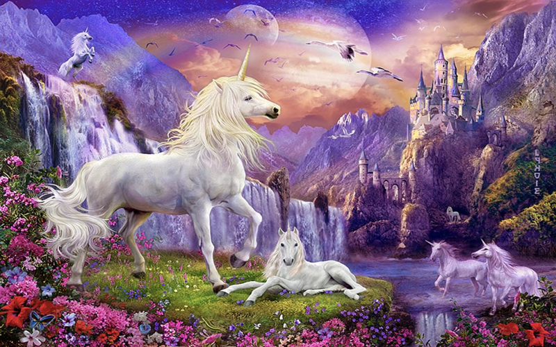 Unicorns wallpaper