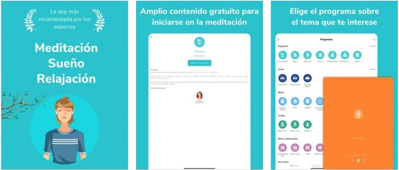 APP de Meditación con Petit BamBou