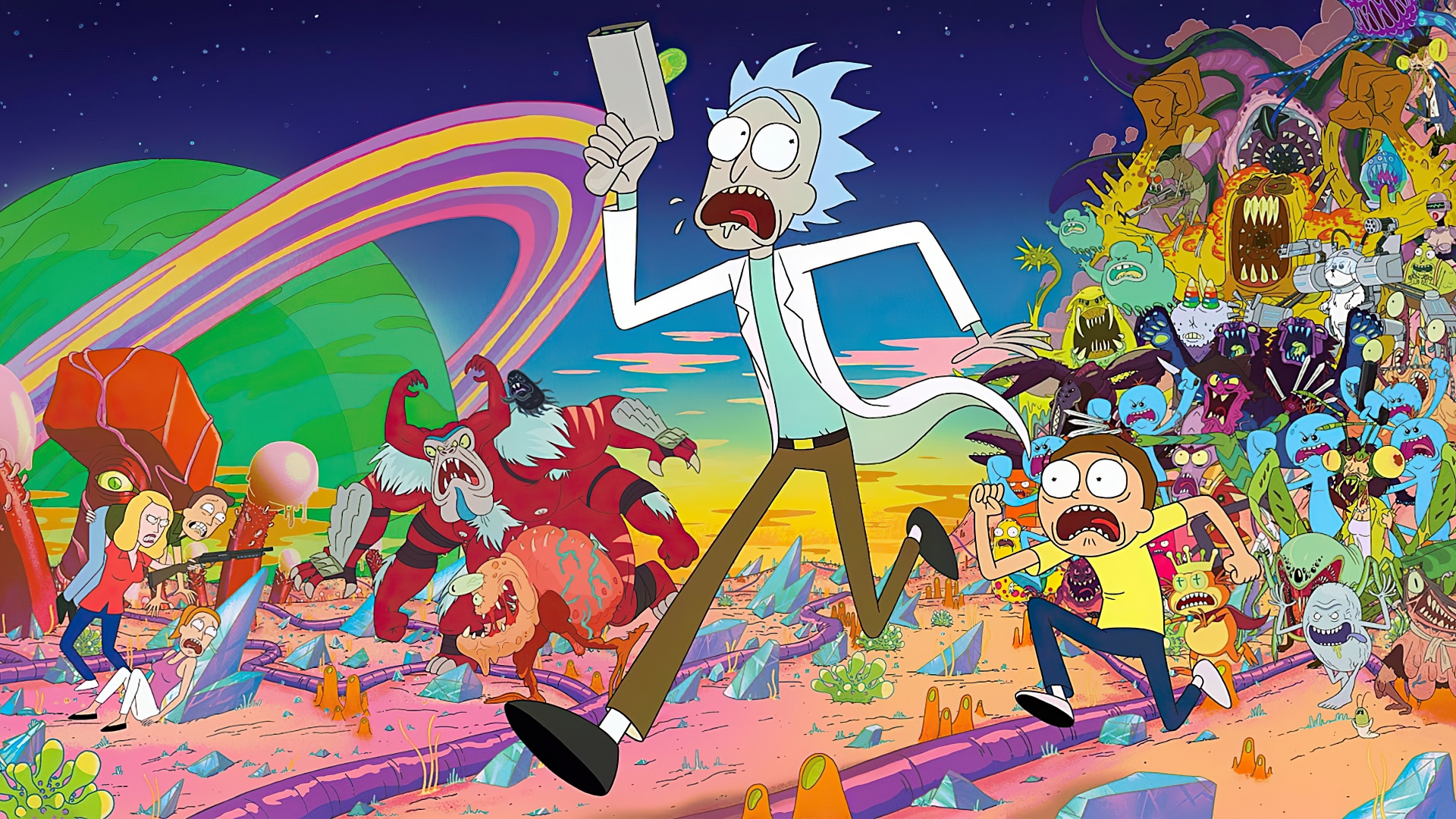 Fondos De Pantalla De Rick Y Morty Wallpapers Hd