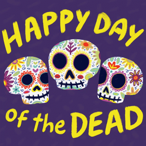 Happy Day of the Dead gif