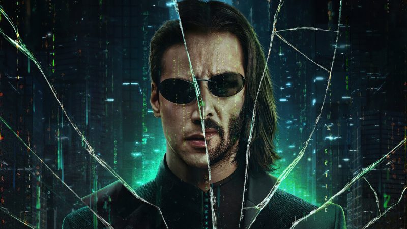 Fondos de pantalla de Matrix Resurrections, wallpapers hd, NEO