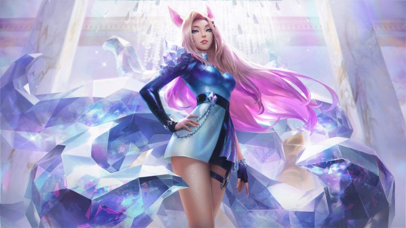 Ahri League of Legends fondos de pantalla