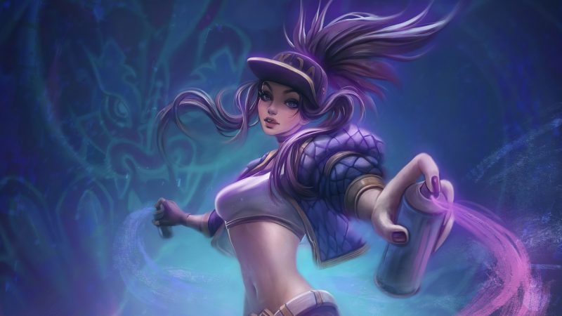 Akali League of Legends fondos de pantalla