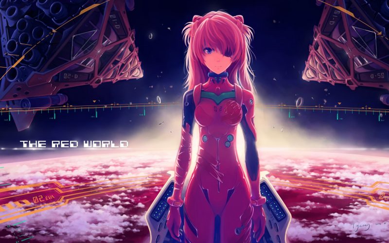 Asuka Langley Soryu Anime Fondo de pantalla