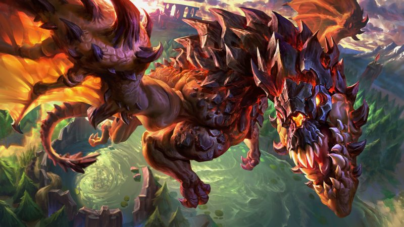 Dragon de League of Legends fondo de pantalla