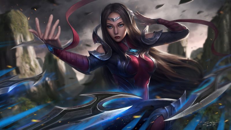 Irelia Fanart League of Legends fondo de pantalla