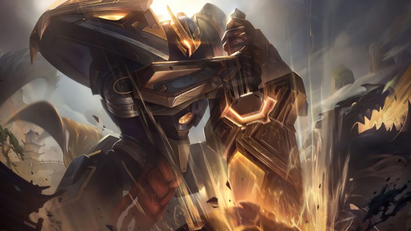 Mecha Kingdoms Garen Prestige Edition fondo de pantalla