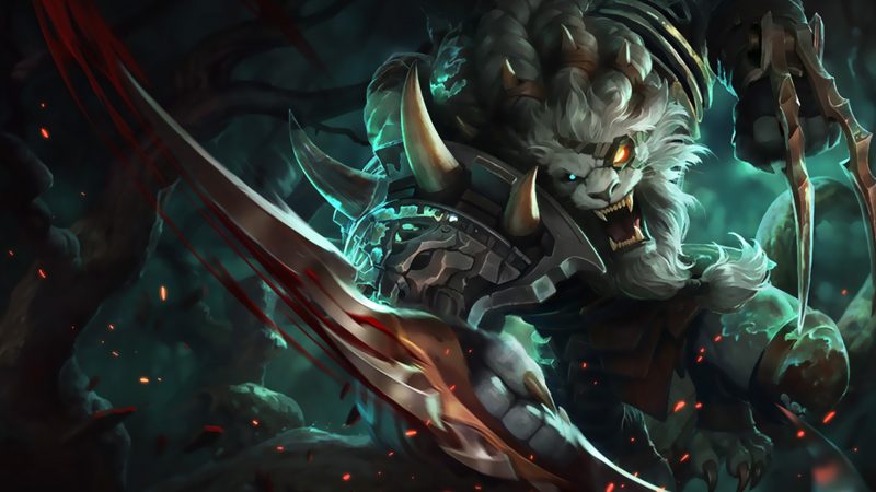 Rengar League of Legends fondo de pantalla