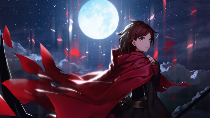 Ruby rose de RWBY Anime fondo de pantalla