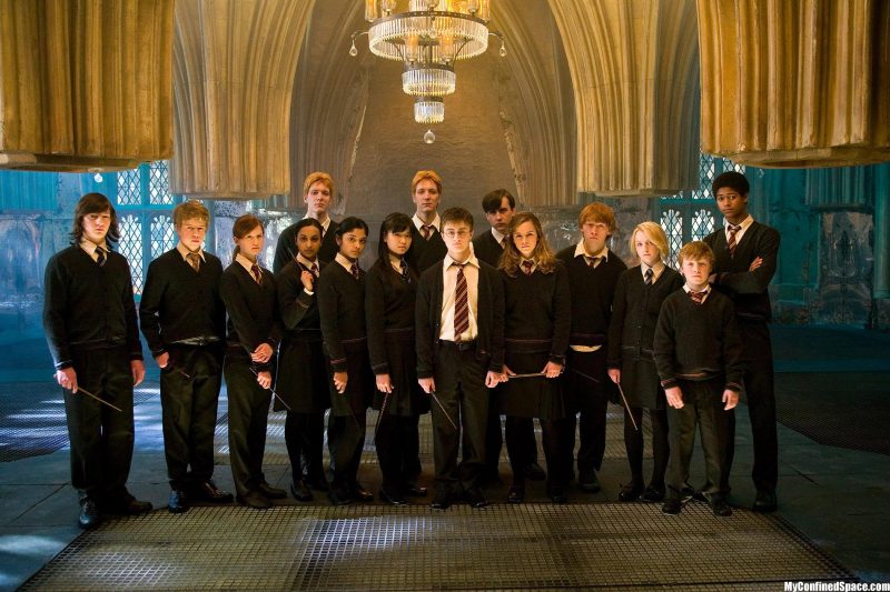 Personajes de Harry Potter fondo de pantalla