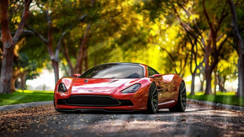 Auto Aston Martin DBC