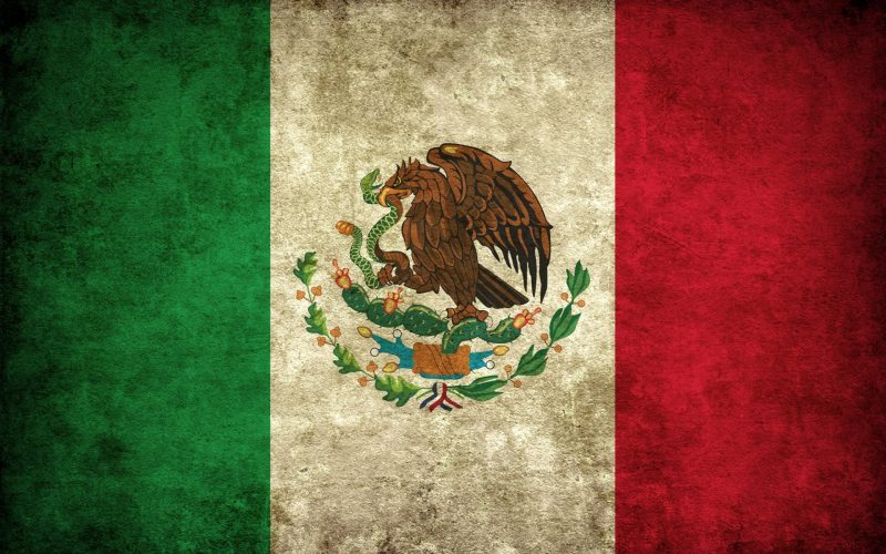 Bandera de México fondo de pantalla