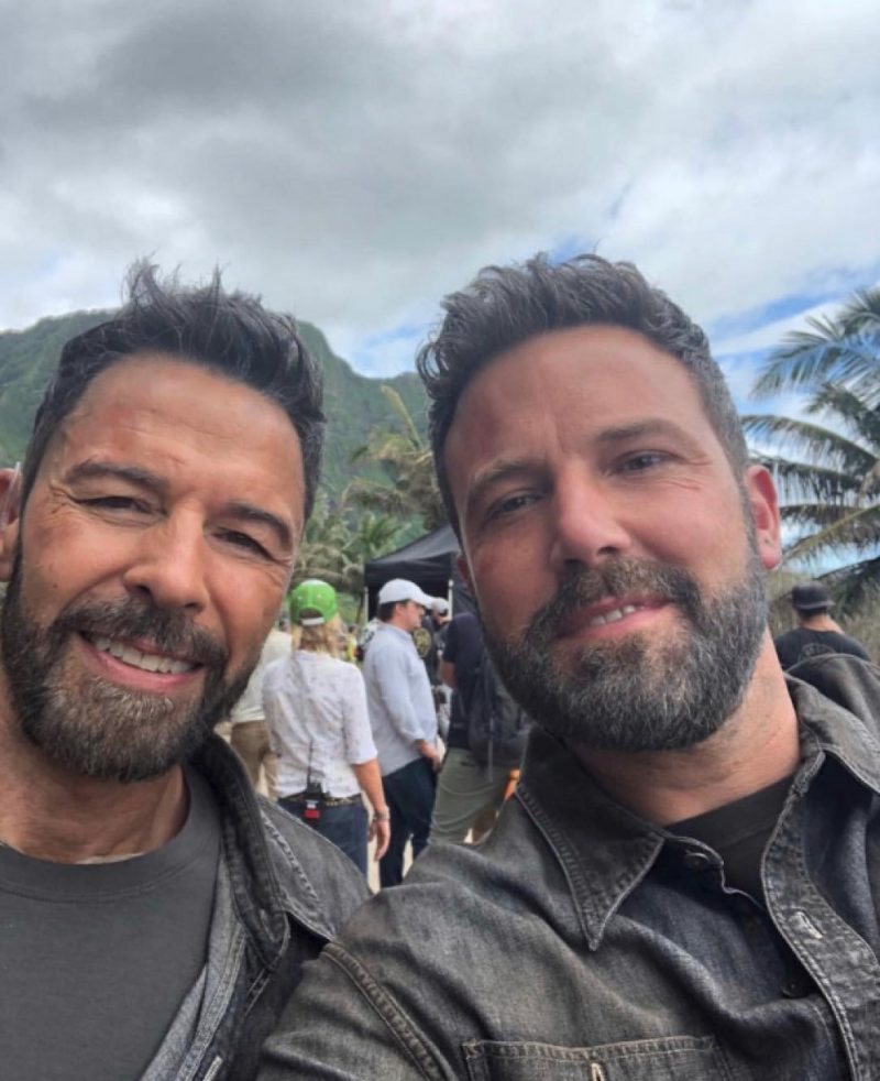 Ben Affleck y su doble