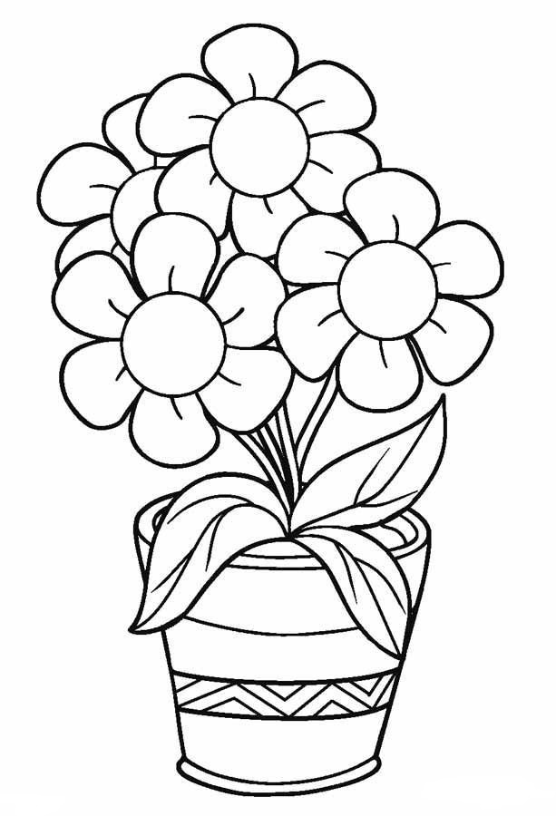 Dibujos de Flores para colorear e imprimir gratis