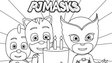 PJ MASKS para colorear