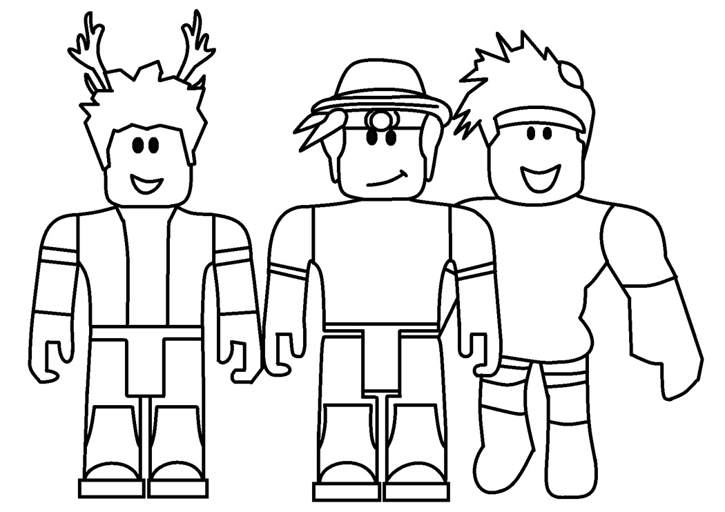 Dibujos de Roblox para colorear e imprimir gratis