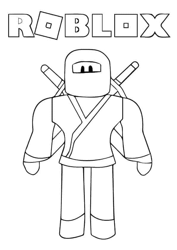 Dibujos de Roblox para colorear e imprimir gratis