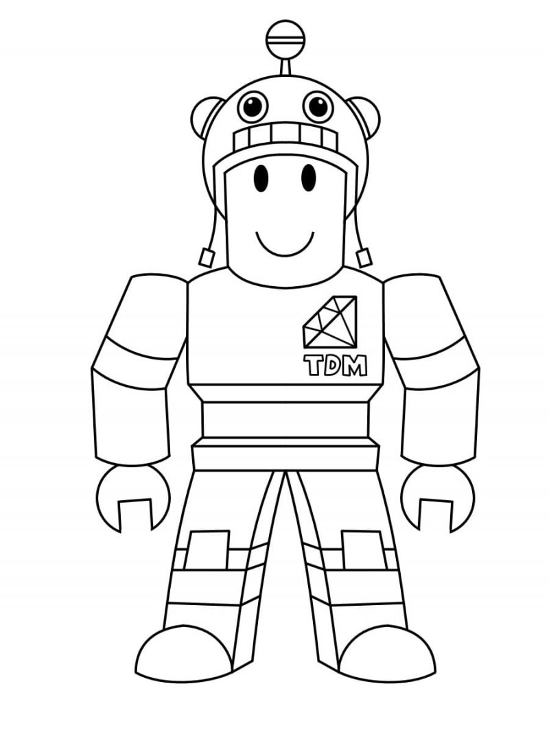 Dibujos de Roblox para colorear e imprimir gratis