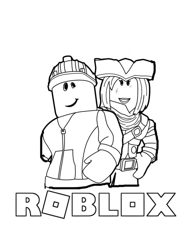 Dibujos de Roblox para colorear e imprimir gratis