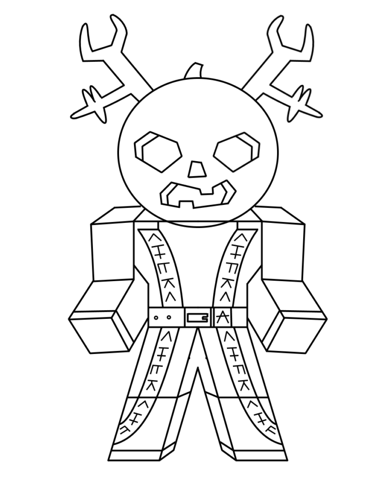 Dibujos de Roblox para colorear - Páginas para imprimir gratis