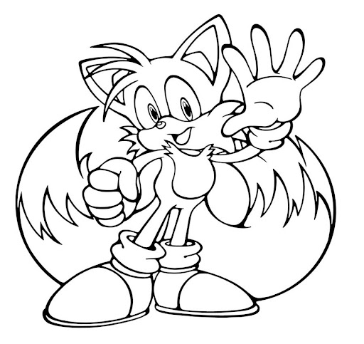 Dibujos de Sonic para colorear e imprimir gratis