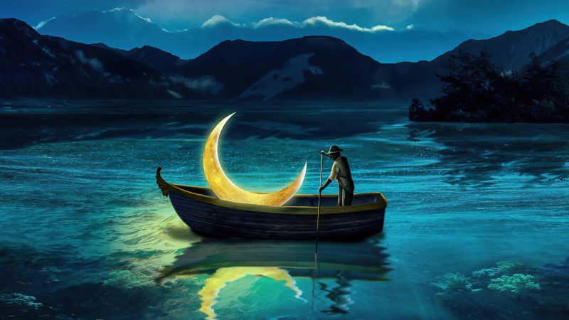 Fondo de cuadro azul muy bonito