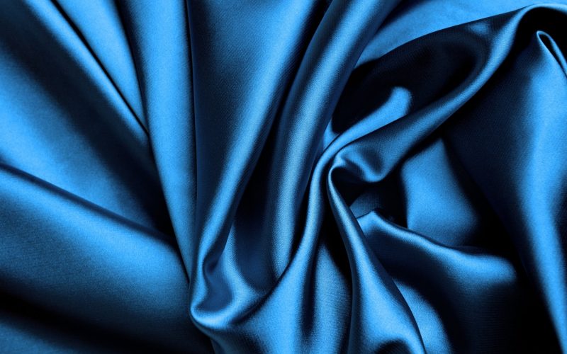 Fondo Azul de seda