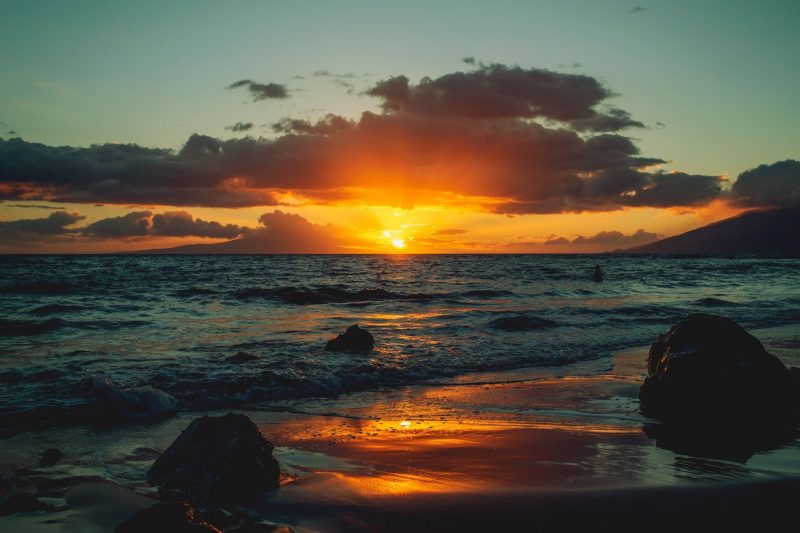 Fondos de pantalla de playas amaneciendo