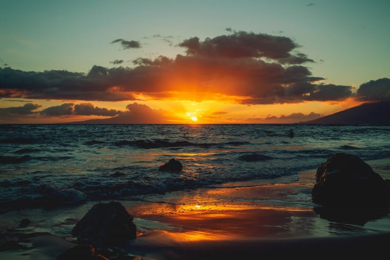 Fondos de pantalla de playas amaneciendo