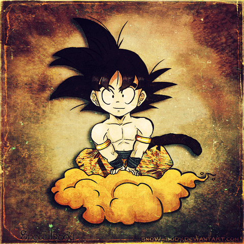 Gif Goku pequeño