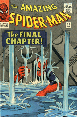 Spiderman Comic gif