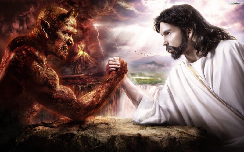 Jesus vs Satán imagen y fondo de pantalla