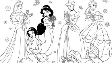 Dibujos Disney para colorear