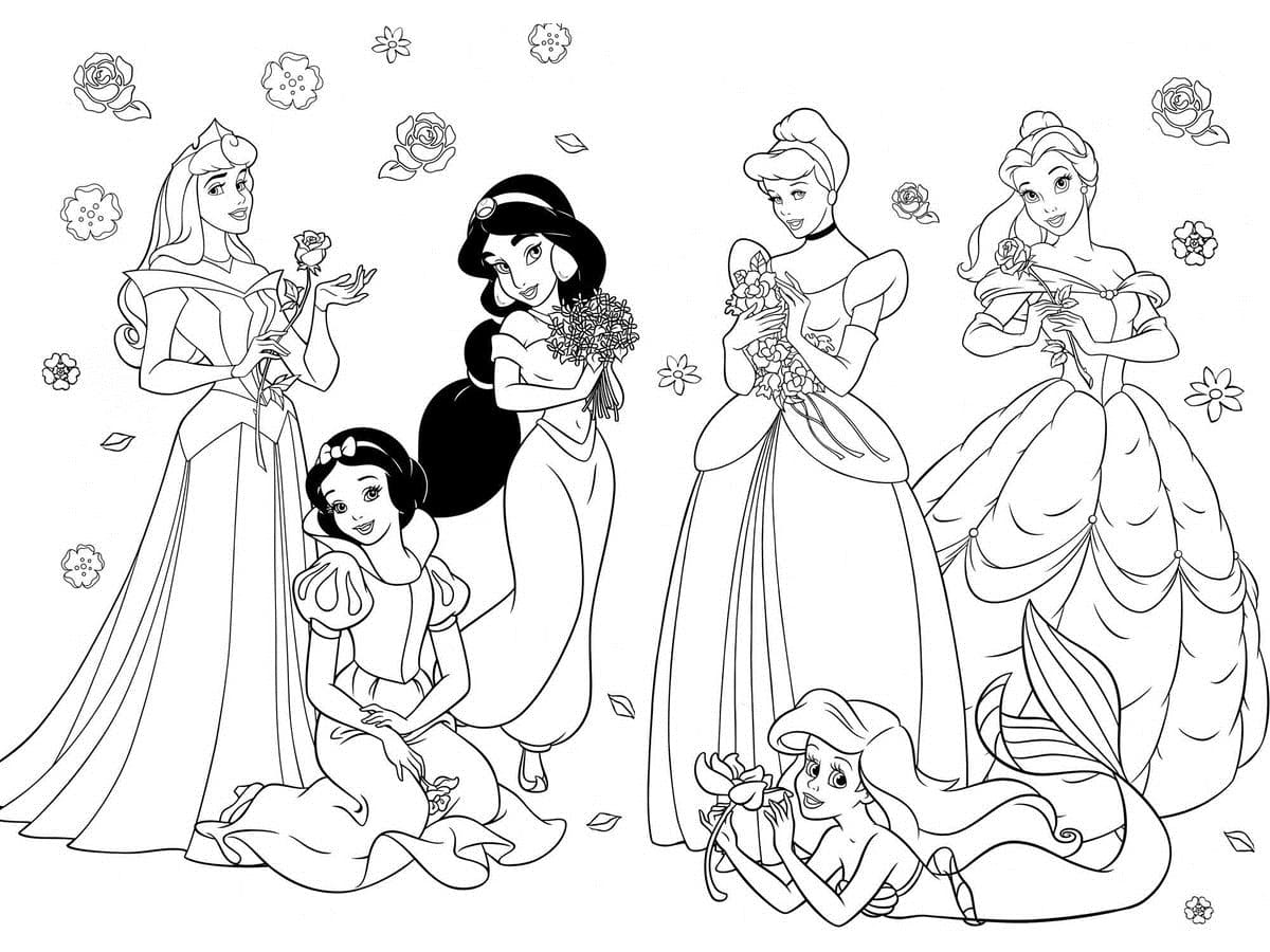 Dibujos Disney para colorear e imprimir Gratis