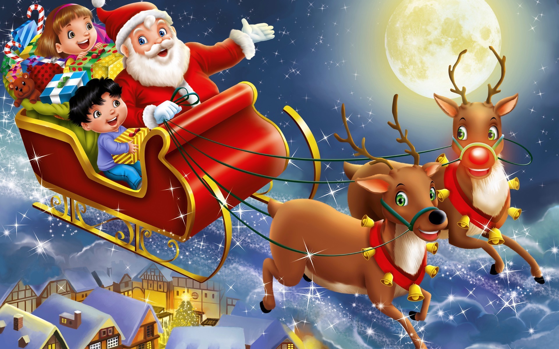 Fondos de pantalla de Santa Claus, Papa Noel Wallpapers