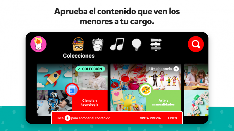 Youtube gratis para niños