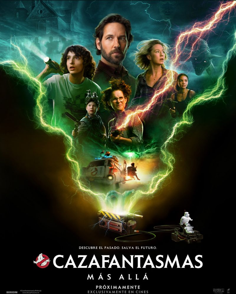 cazafantasmas mas alla poster oficial pelicula 2021