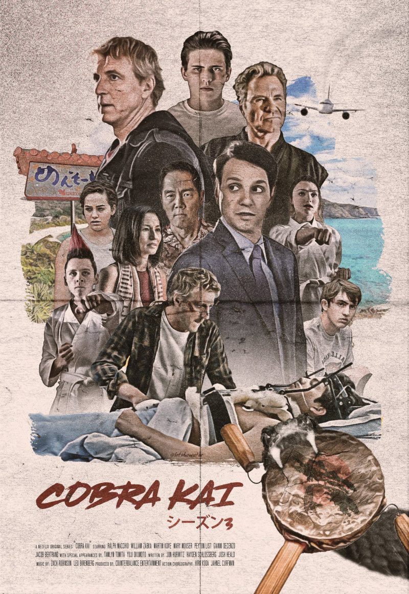 cobra kai the karate kid temporada 3 netflix