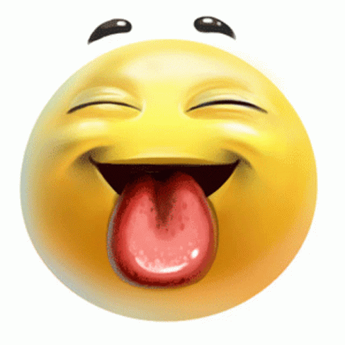 Emoji sacando la lengua