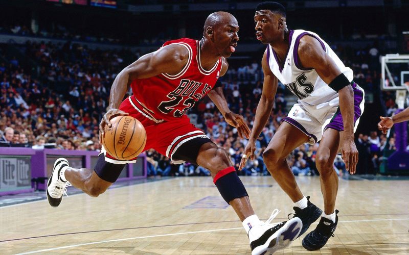 Fotos de Michael Jordan jugando