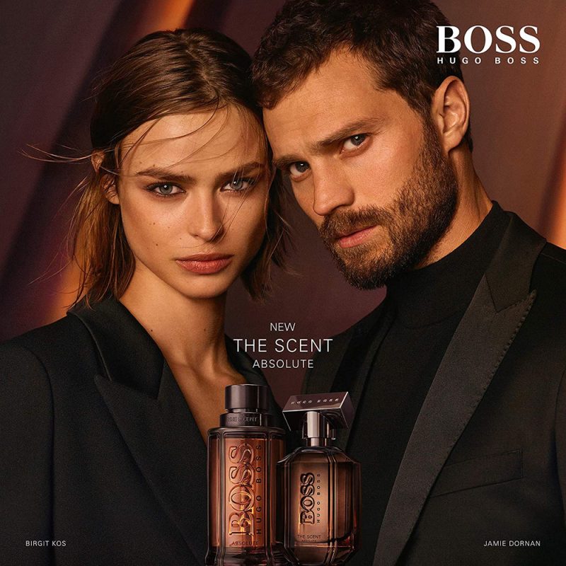Anuncio perfume The Scent Absolute Hugo Boss for him for her