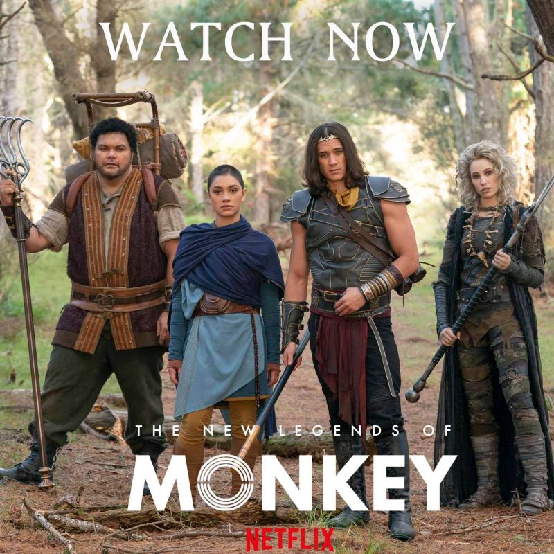 Las nuevas leyendas de Rey Mono, serie Netflix,  The new legends of Monkey