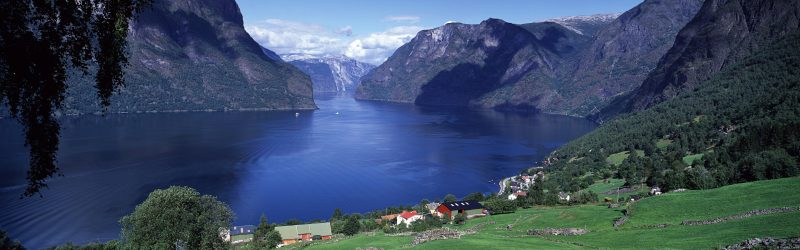 Aurlandsfjord, Noruega