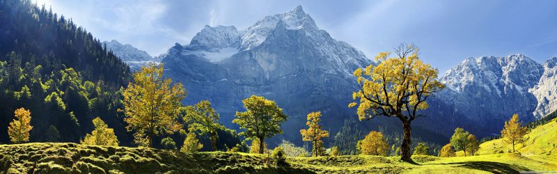 Arces y montanas Karwendel, Austria