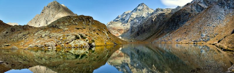 Lago Lungo Piamonte, Italia